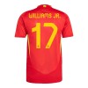 Officiële Voetbalshirt + Korte Broek Spanje Williams JR 17 Thuis EK 2024 - Kids